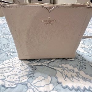 Kate spade Harlow crossbody purse warm beige nwt